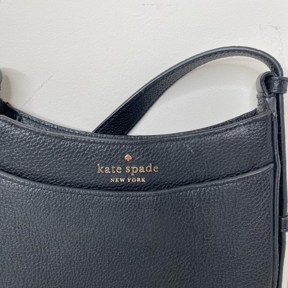Kate Spade Leila North South Crossbody bag preppy designer quiet leather - Picture 7 of 16